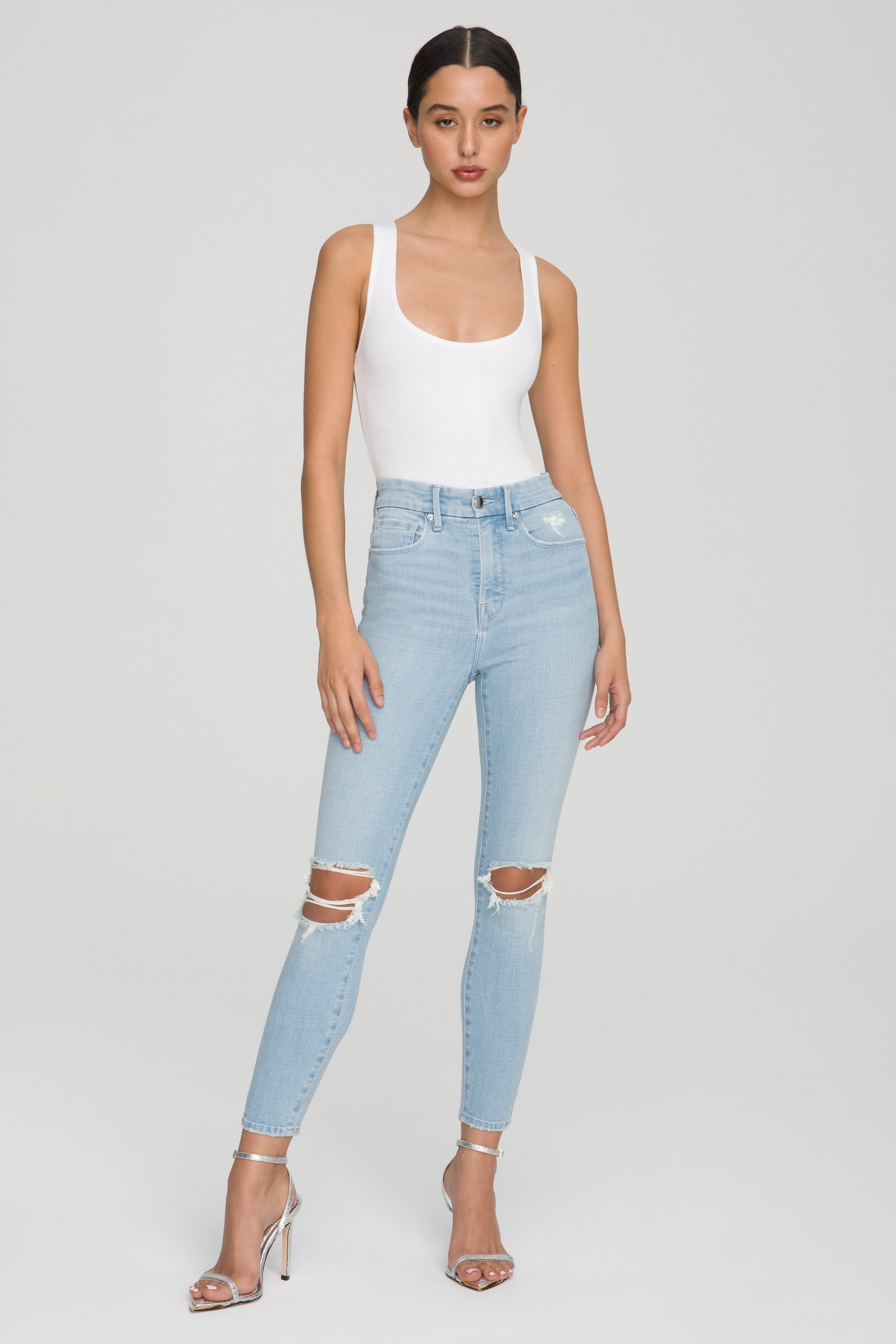 Styled With feature image for product GOOD WAIST CROP | BLUE635
