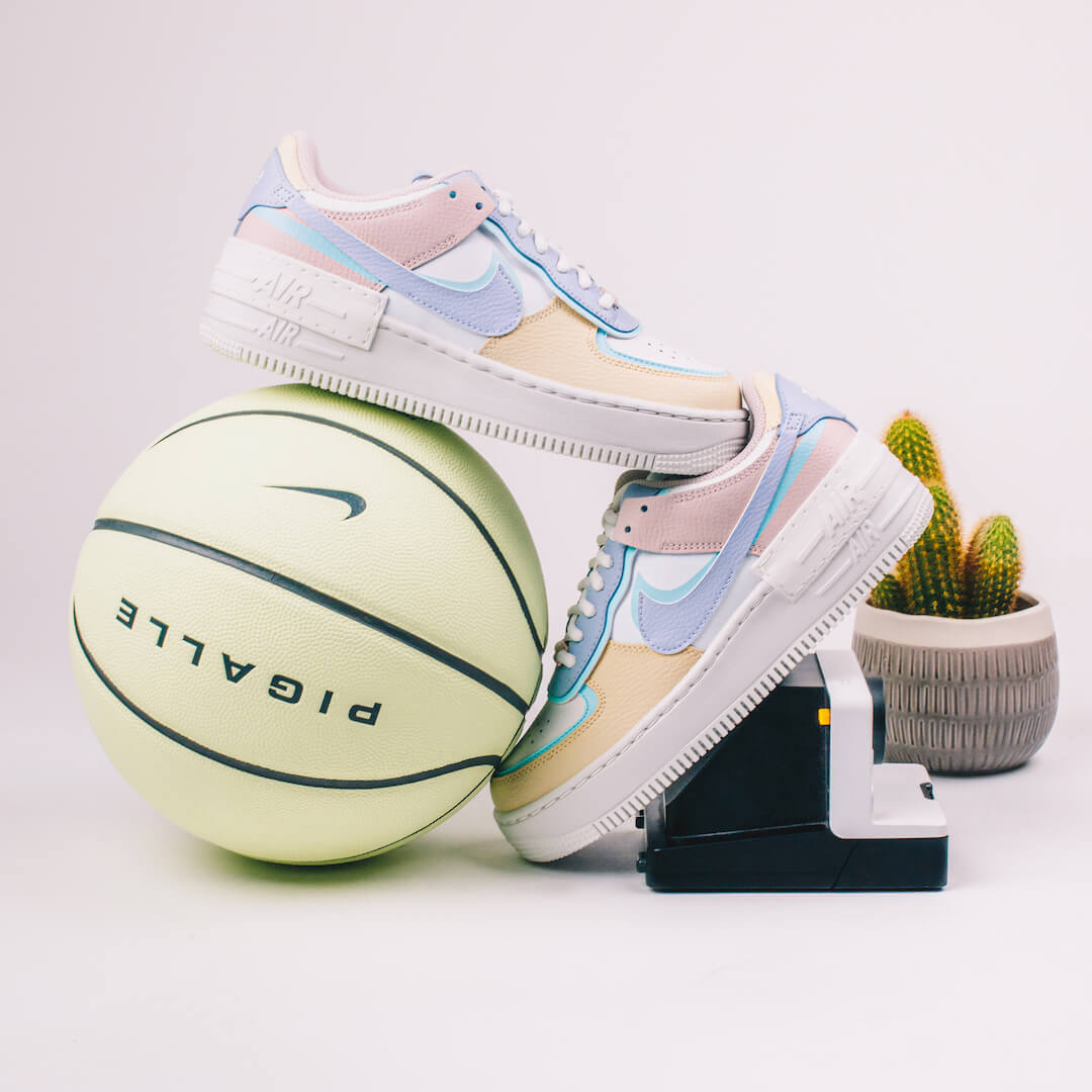 nike force one shadow pastel