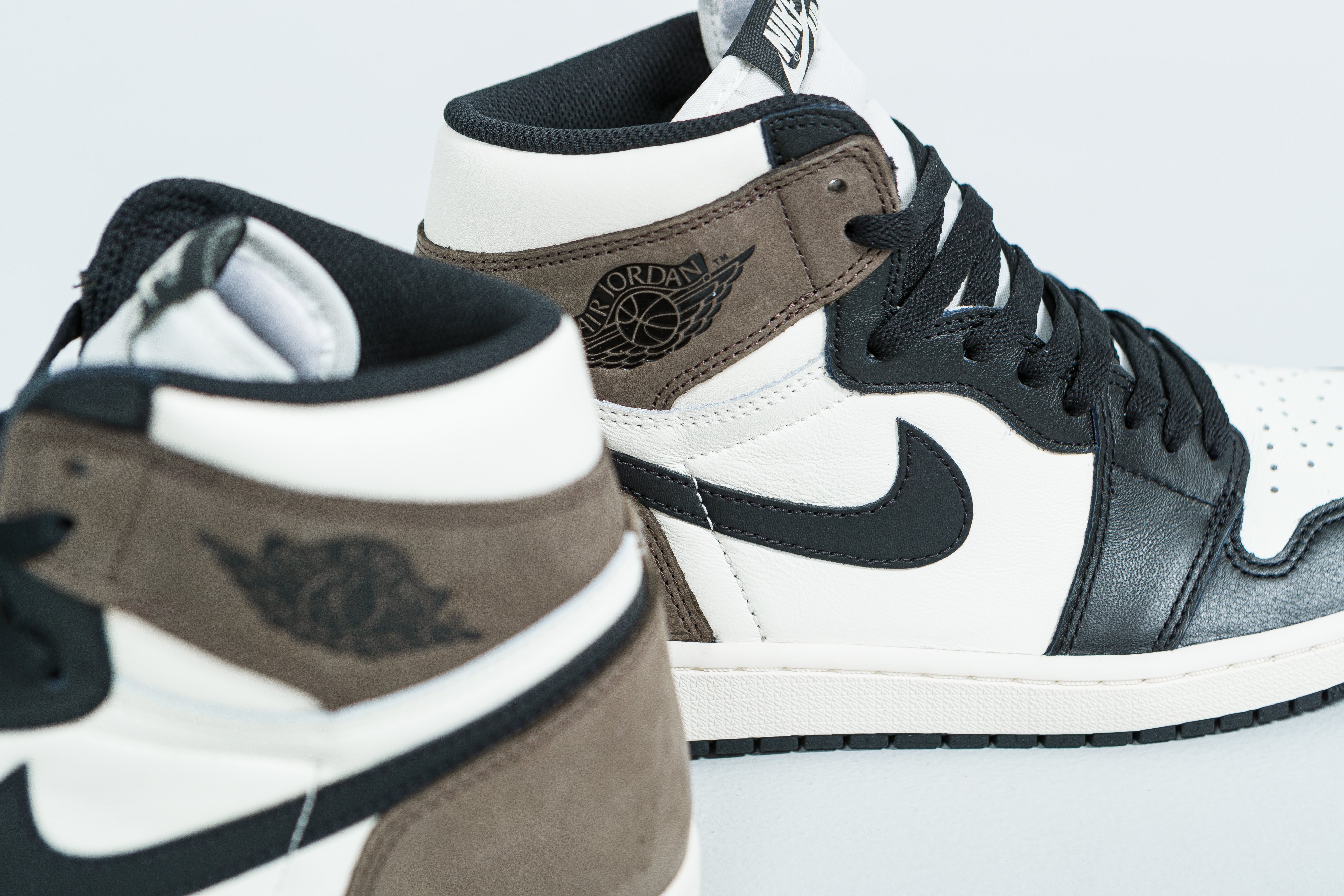 Jordan Air Jordan 1 Retro High Og Gs Sail Dark Mocha Black Black Up There Jordan Air Jordan 1 Retro High Og Gs Sail Dark Mocha Black Black Up There