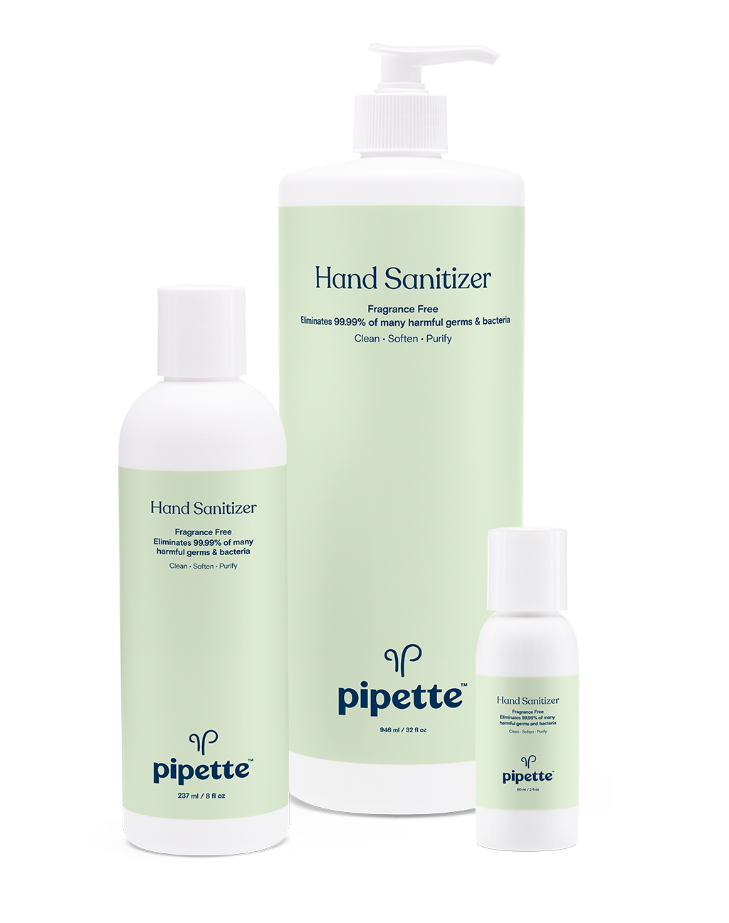 Hand Sanitizer Bundle with clean ingredients you can trust