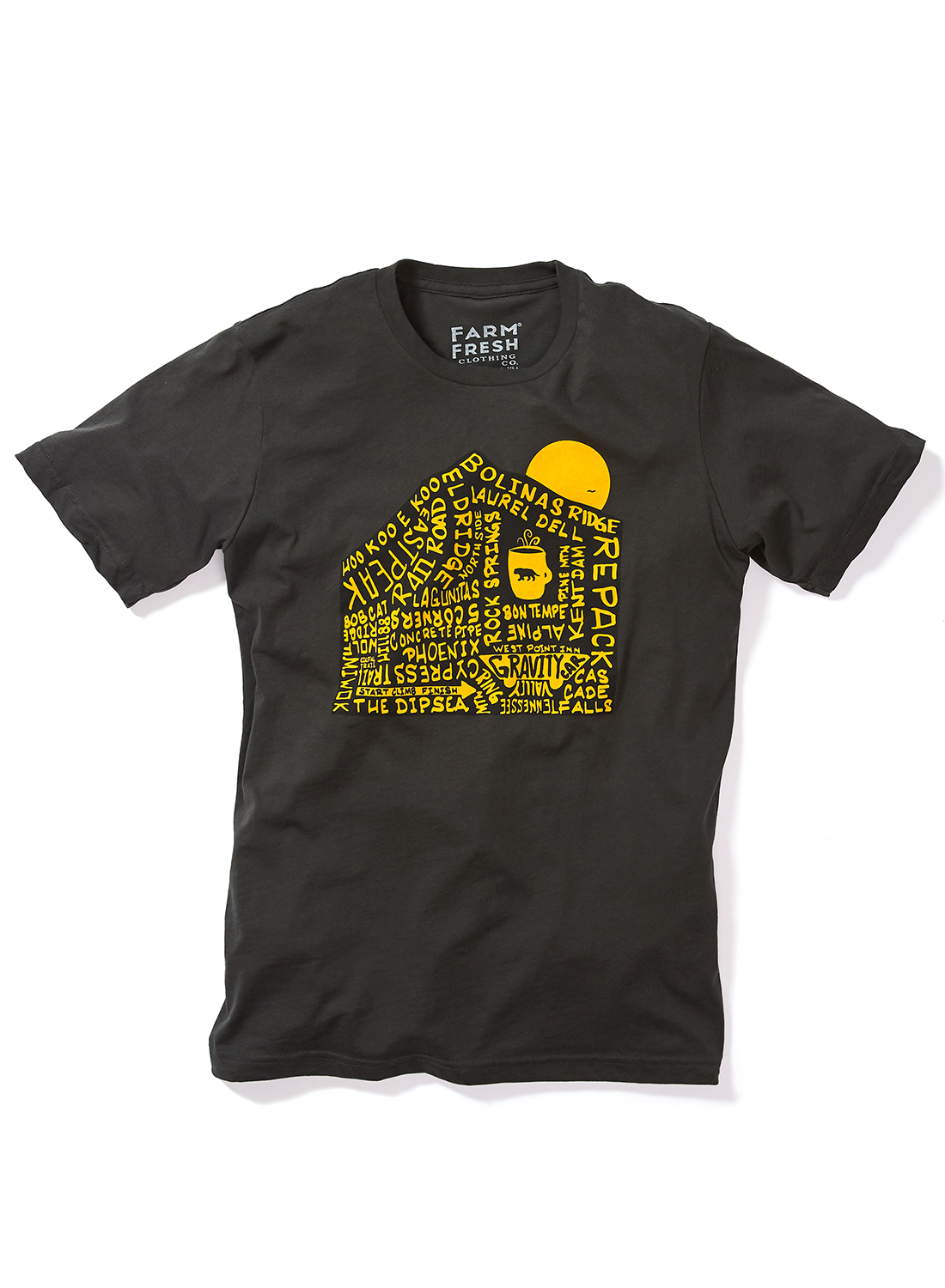 Mount Tam T-Shirt in Gunpowder