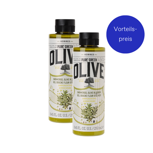 Korres 2er Set2er Vorteils-Set Pure Greek Olive & Olive Blossom Duschgel 1