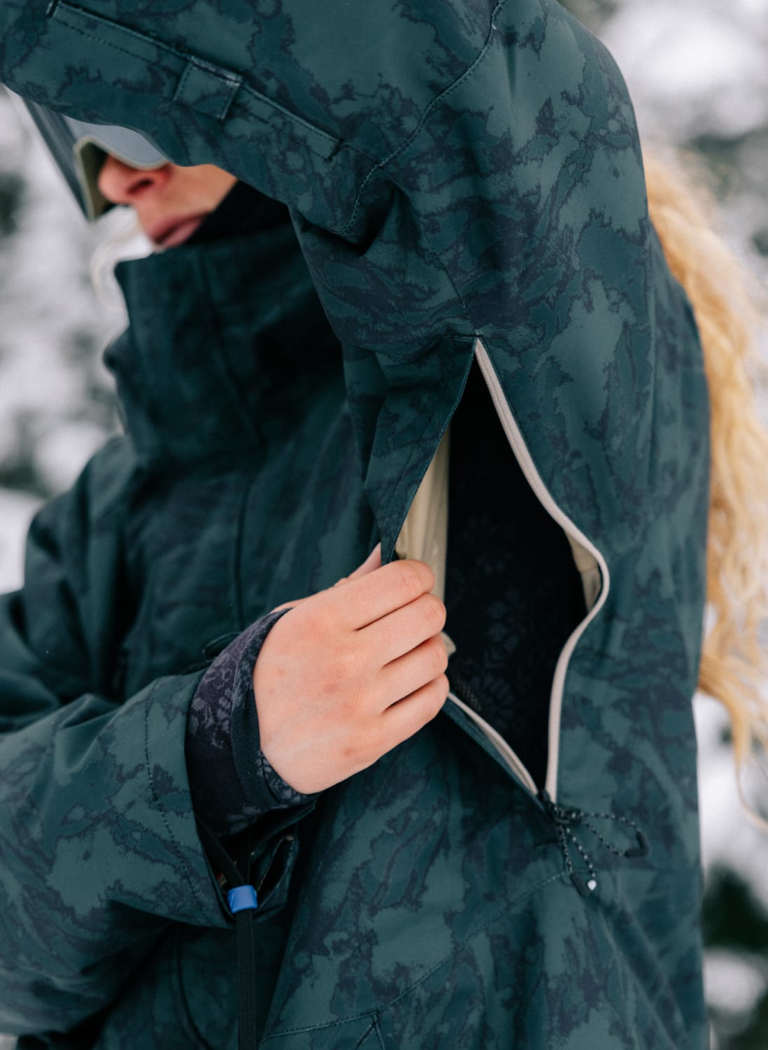 Image ALPENGLOW BLUE COLORBLOCK / XS