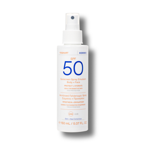 Korres SonnensprayYoghurt Sonnenschutz Spray-Emulsion für Gesicht & Körper SPF50 1