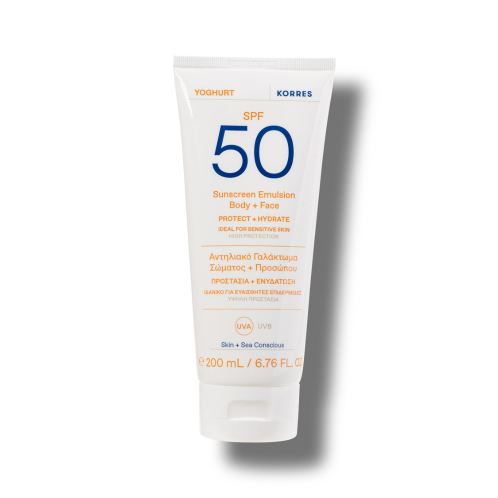 Korres SonnenschutzYoghurt Sonnenschutz-Emulsion für Gesicht + Körper SPF 50 1