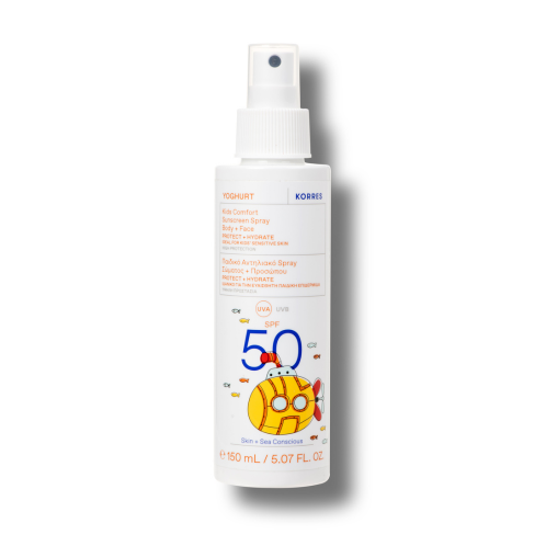 Korres SonnencremeYoghurt Komfort Sonnenschutzspray für Kinder SPF50 1