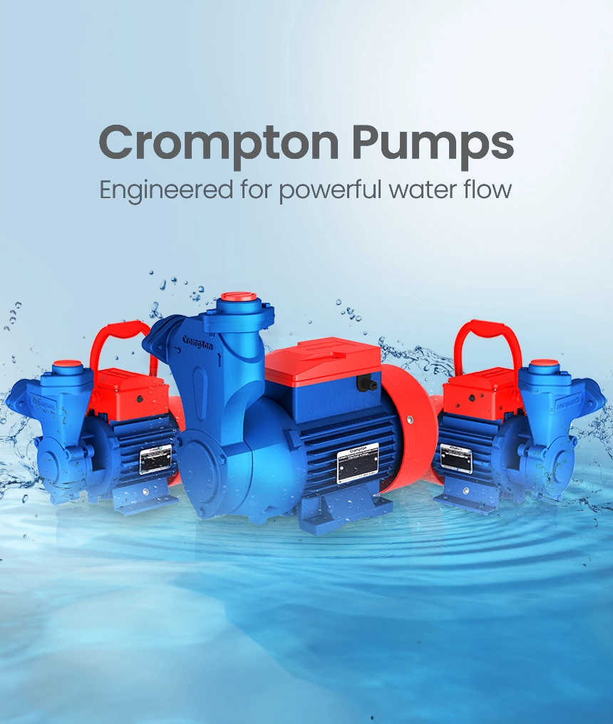 Buy 1 HP Water Pump Online at Best Prices in India | Crompton