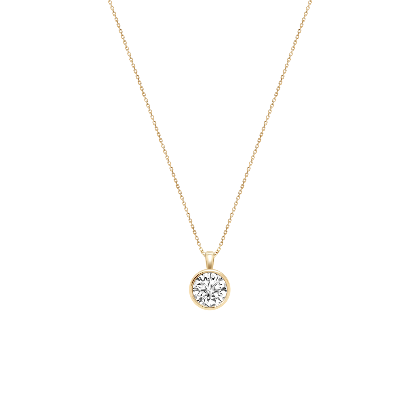 Lab-Grown Diamond Solo X Necklace Add-On | idyl Lab-Grown Diamond Solo X Necklace Add-On | idyl
