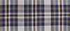 Westport Black Long Sleeve Button-Down Collar Cotton Wool Sport Shirt, Navy Multi