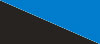 Westport No-Tuck Long Sleeve Contrast Trim Quarter-Zip Pullover, Big & Tall - Black/French Blue