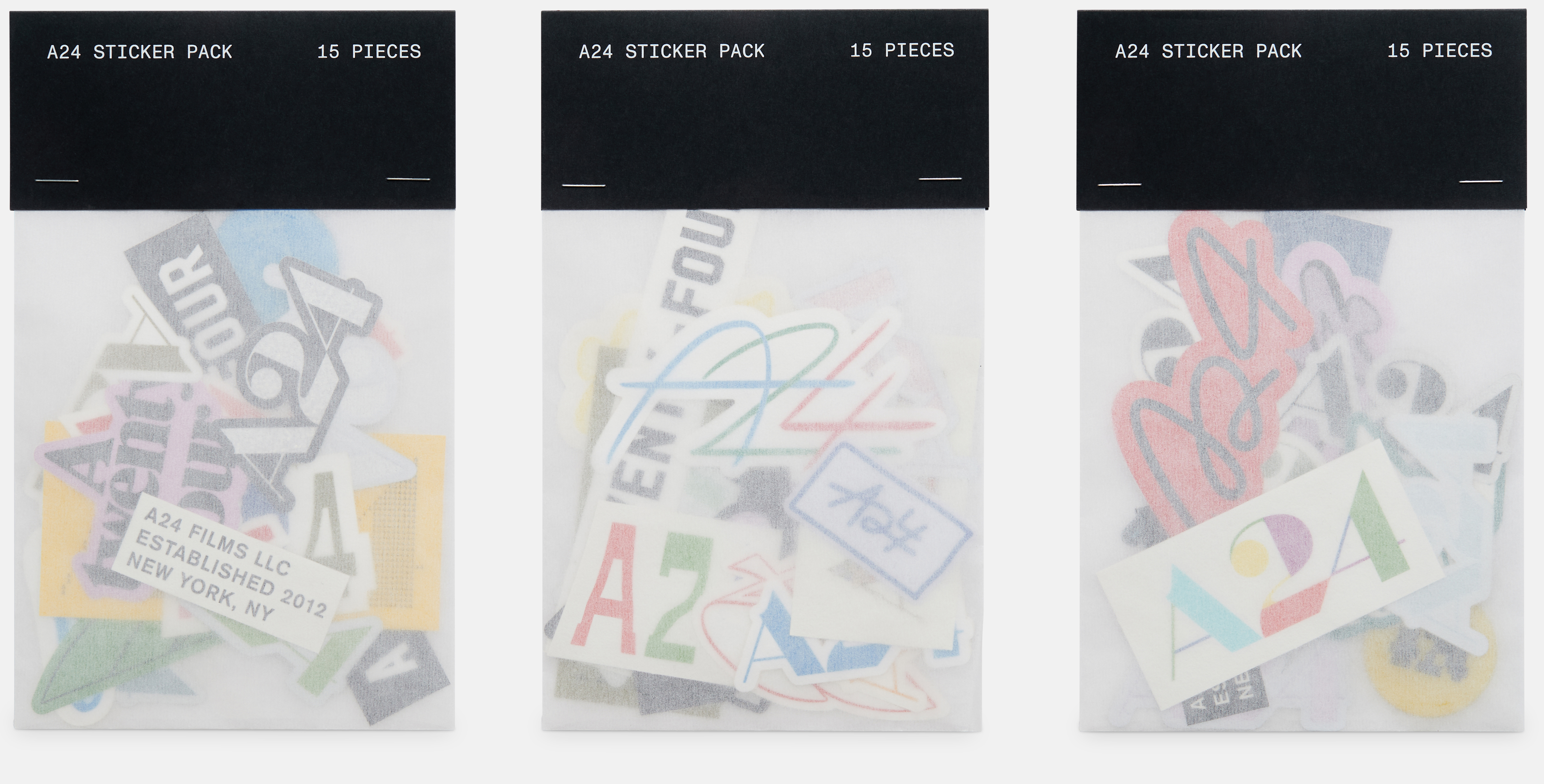 Sticker Packs – A24 Shop