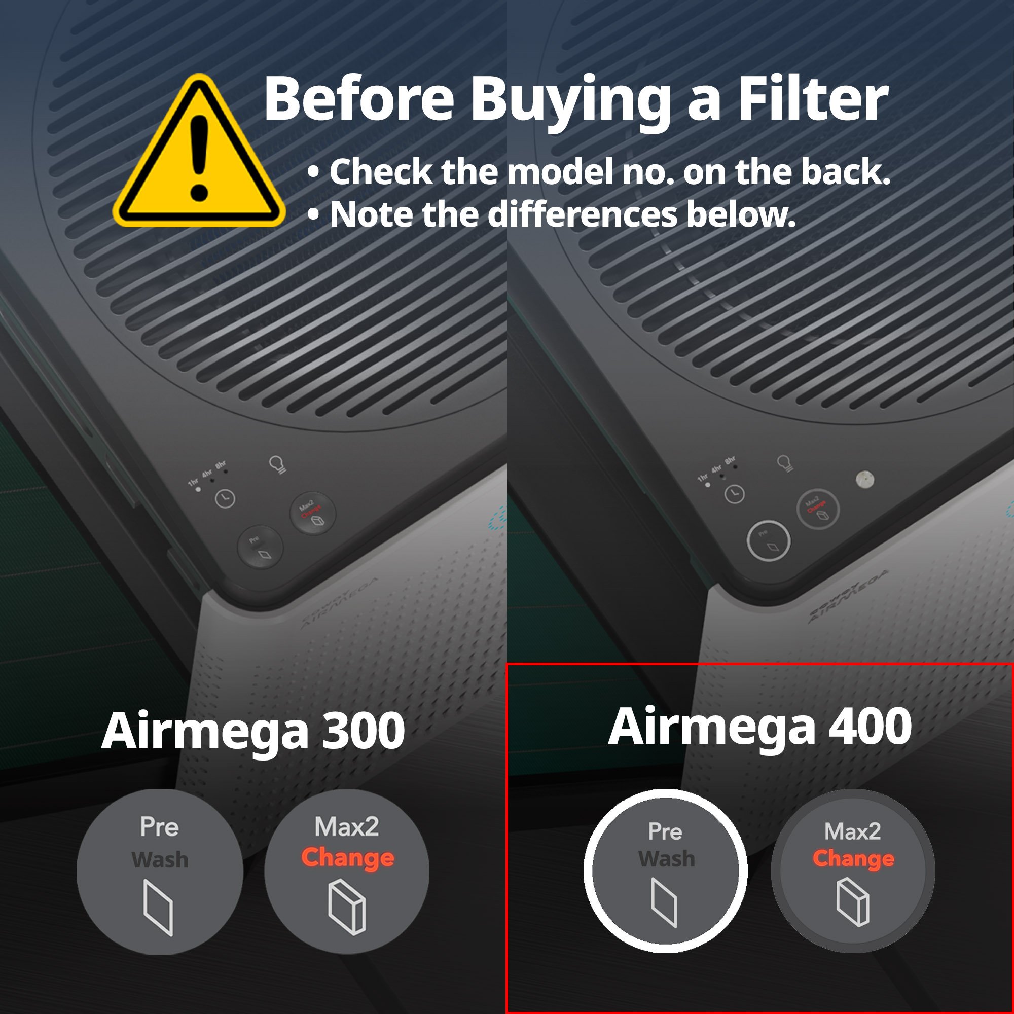 300 vs 400 Before buying a filter