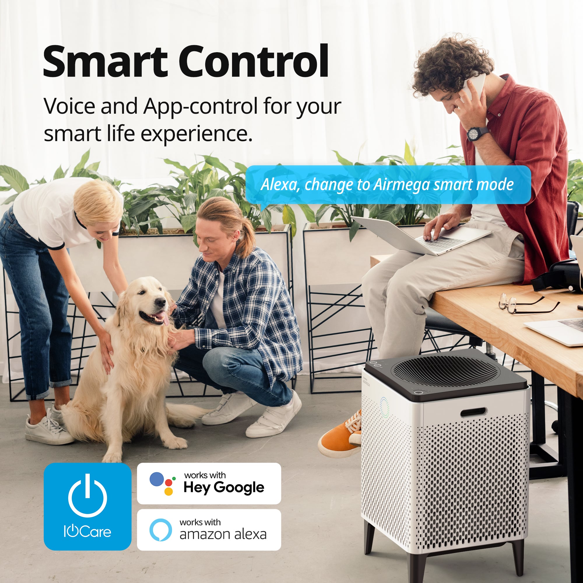 Voice and App-control