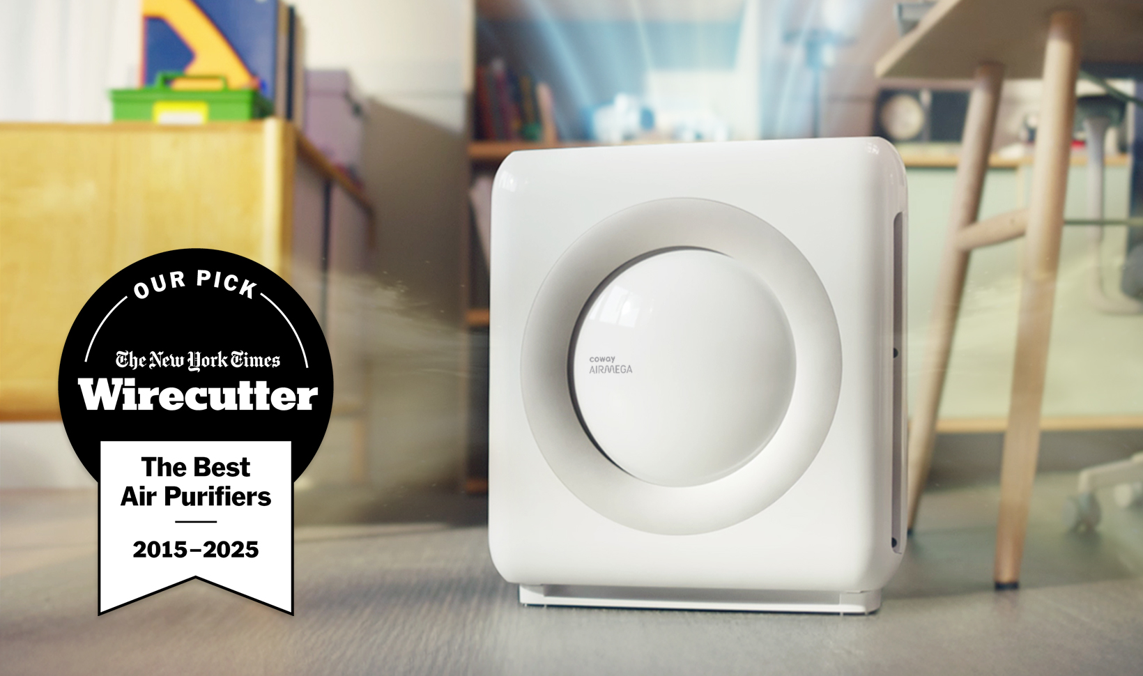 Airmega Mighty is a Wirecutter top pick for 2025