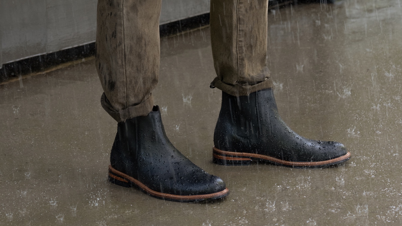 Nisolo All-Weather Chelsea Boot Black