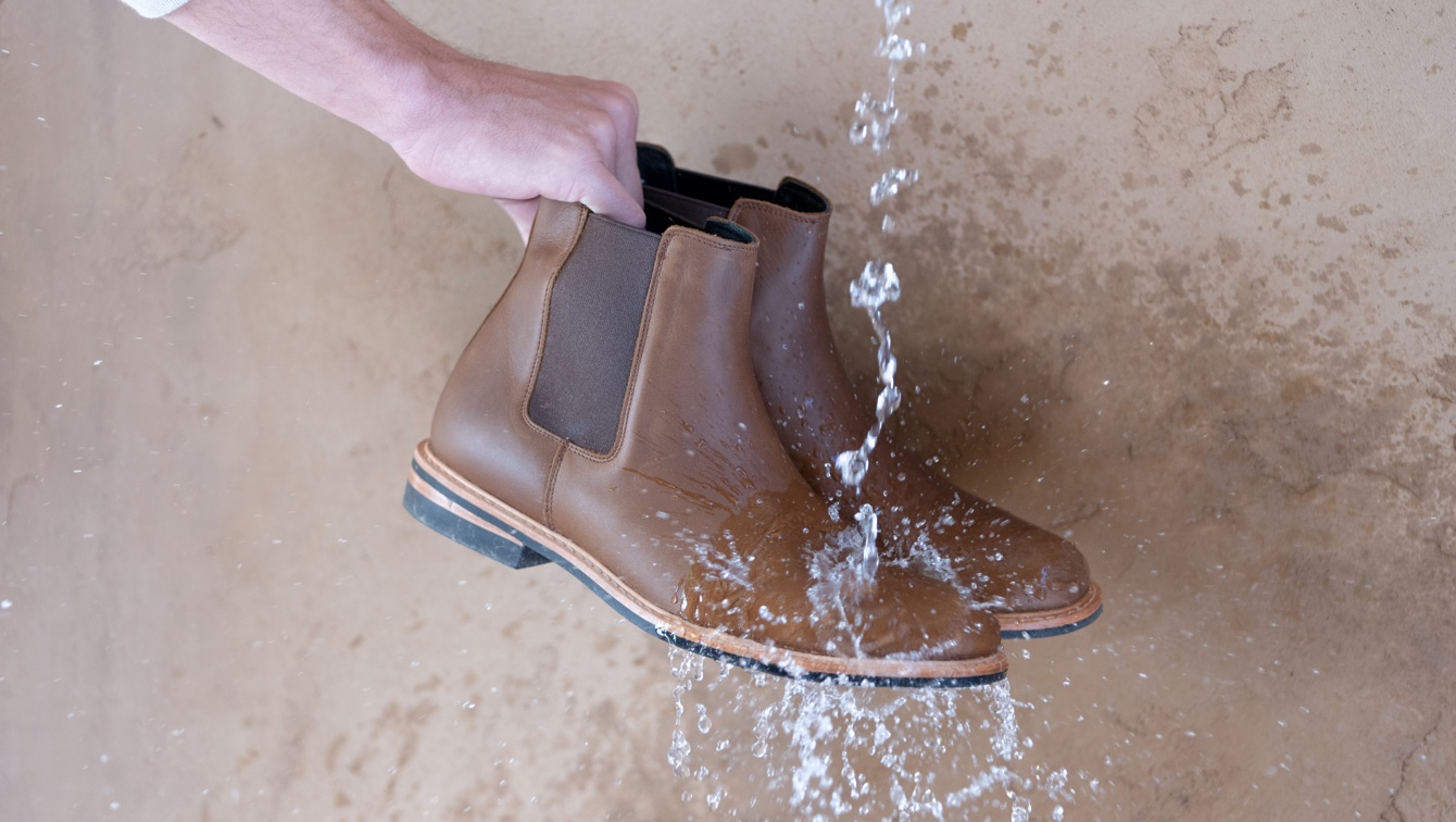 Nisolo All-Weather Chelsea Boot Brown
