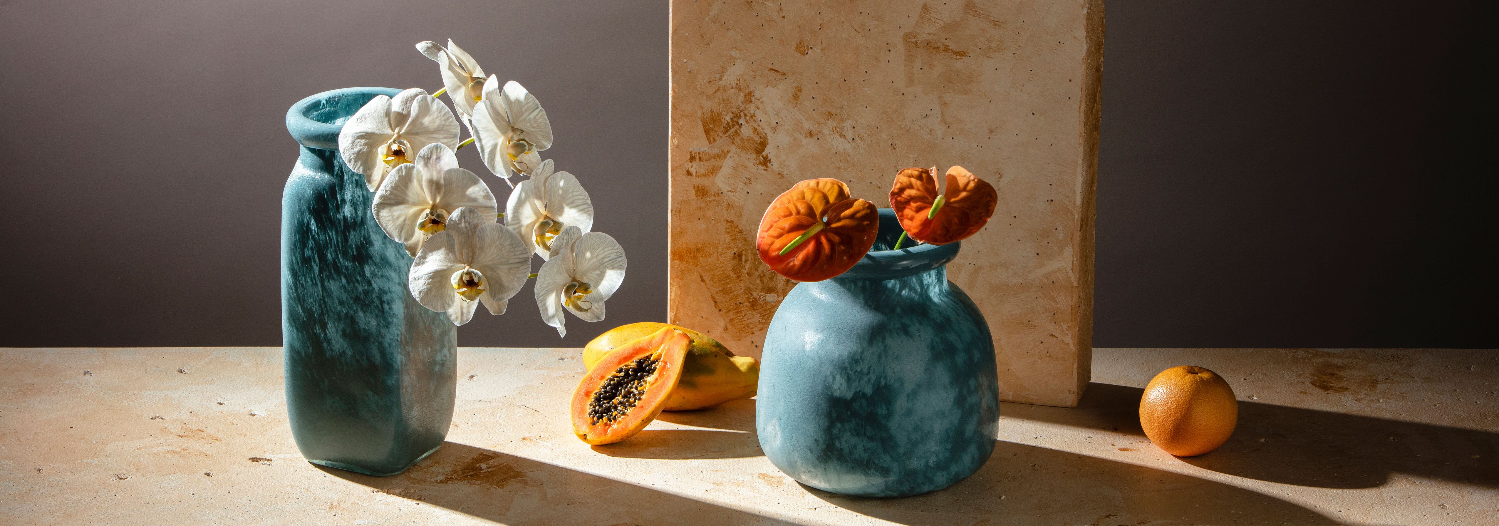 Byron Round Glass Vase