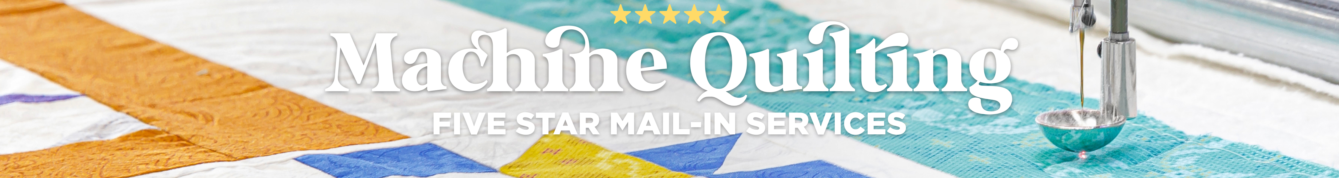 Missouri Star Machine Quilting services offer edge-to-edge quilt finishing at a great price! Choose from 100s of patterns to finish your quilt project.