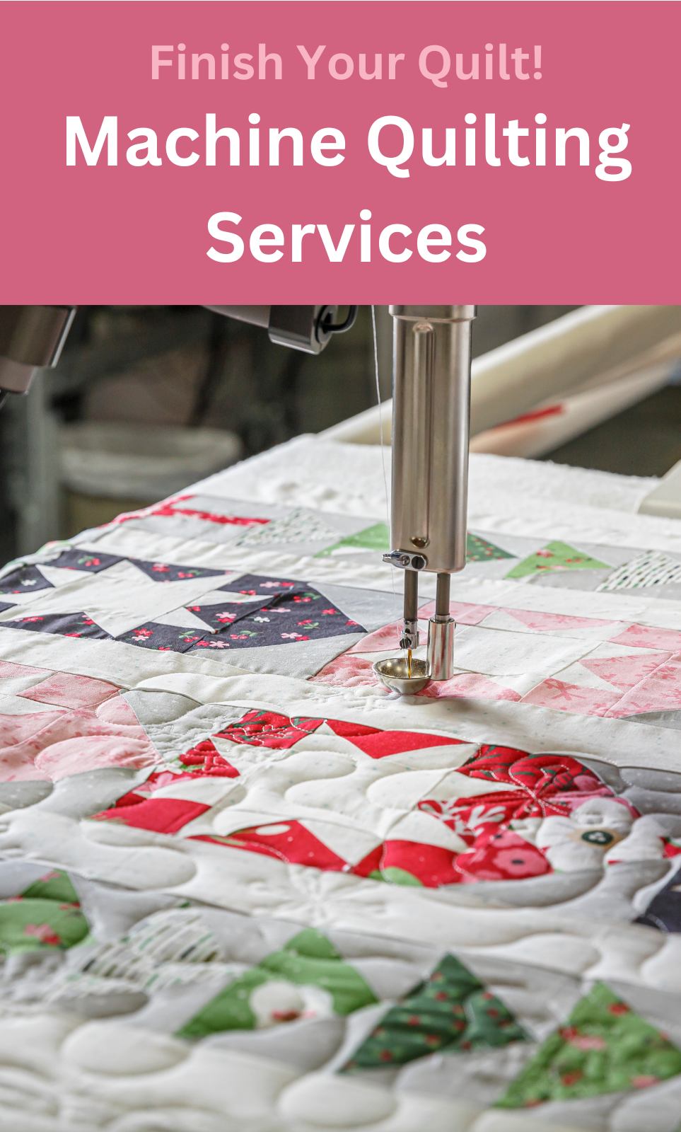 Finish your Quilt! Machine Quilting Services