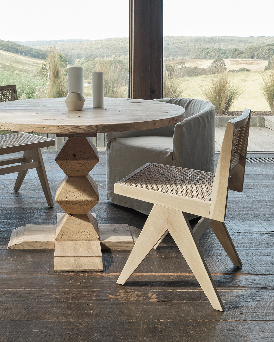 Galleria Oak Armless Dining Chair