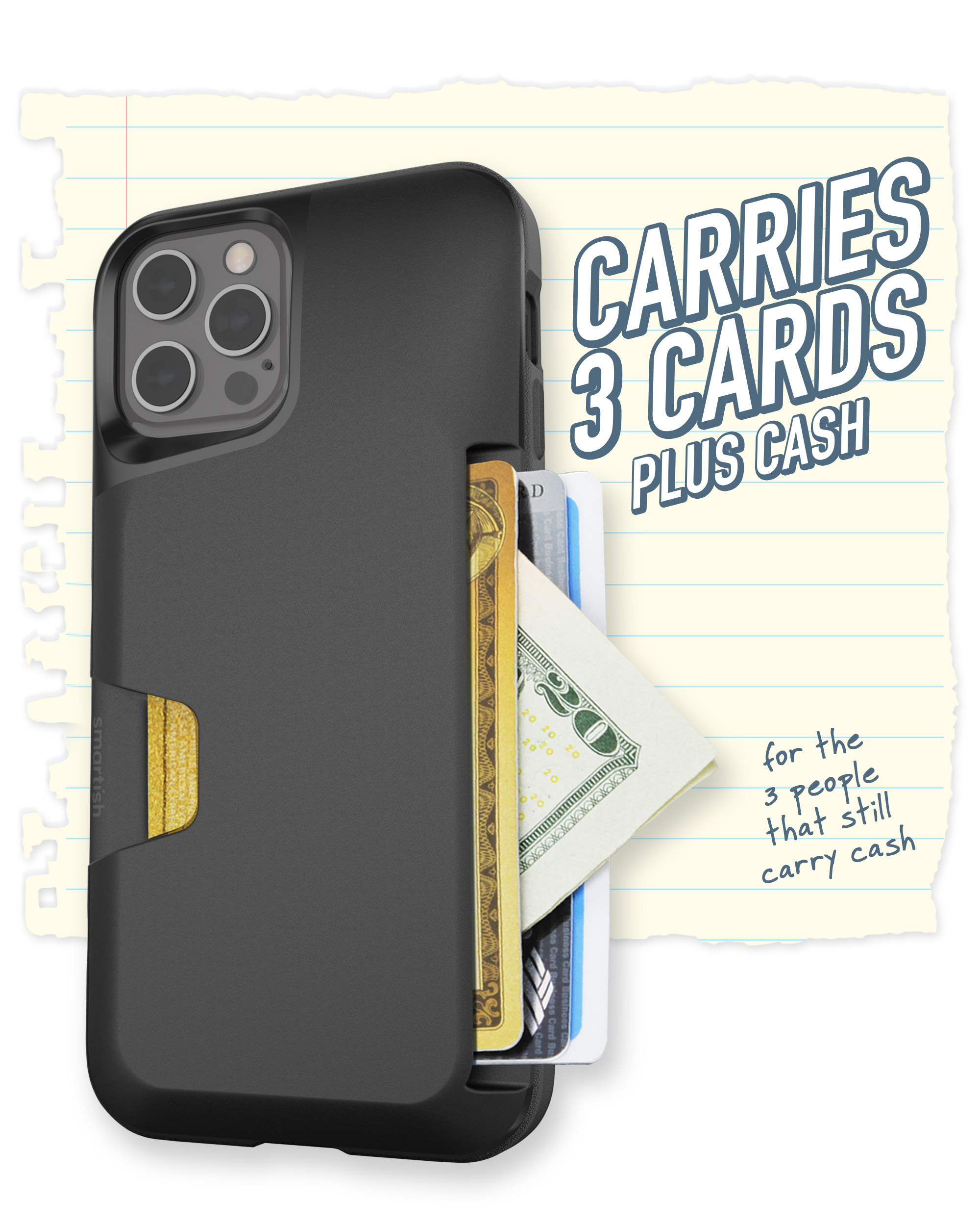 DIY Phone Case and Wallet with Card Pockets: free sewing pattern!