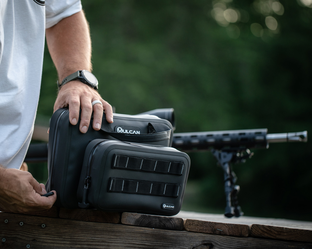 Weather proof pistol pocket for the weather proof pistol bag