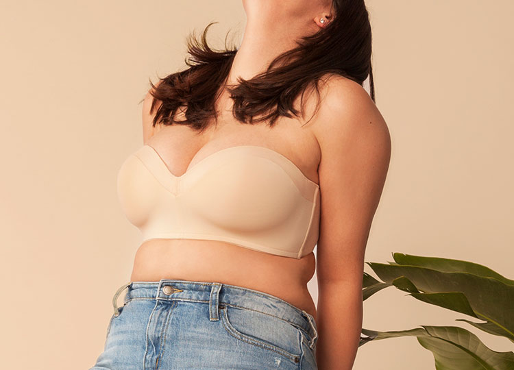 Girl In Strapless Bras - Collection Image