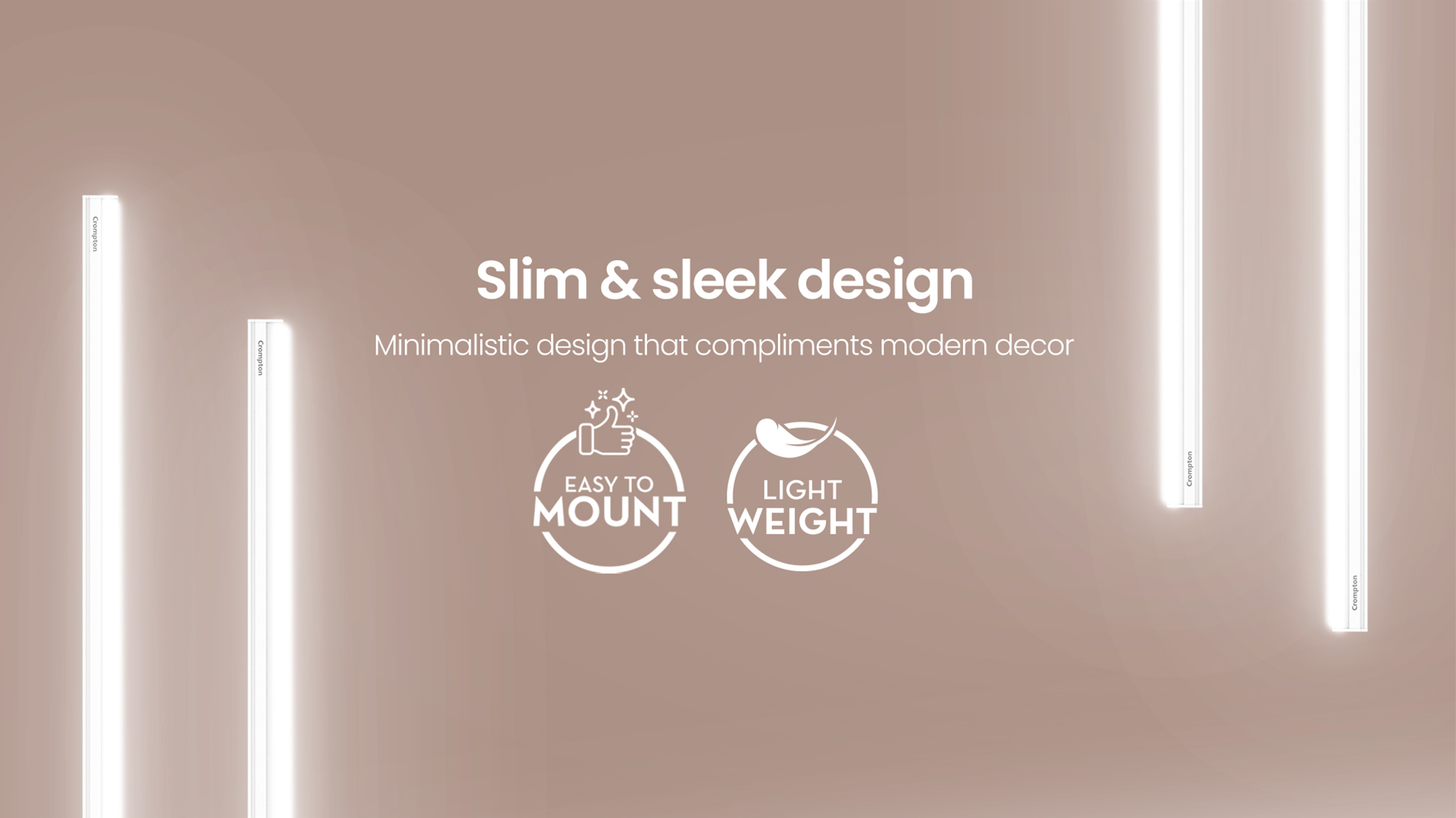 Slim & Sleek Design