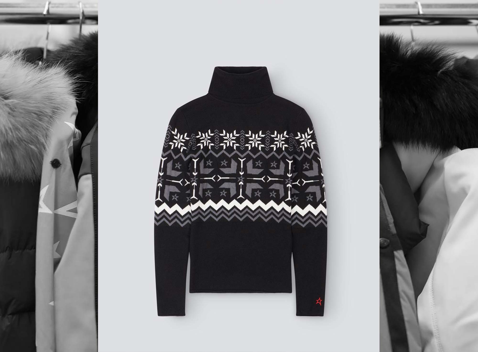 Women's Nordic Turtle-Neck Sweater