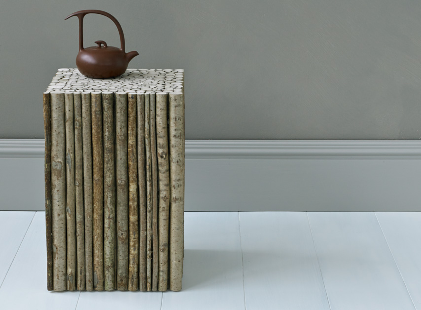 Chalky Grey walls painted with Empire Grey No.171

