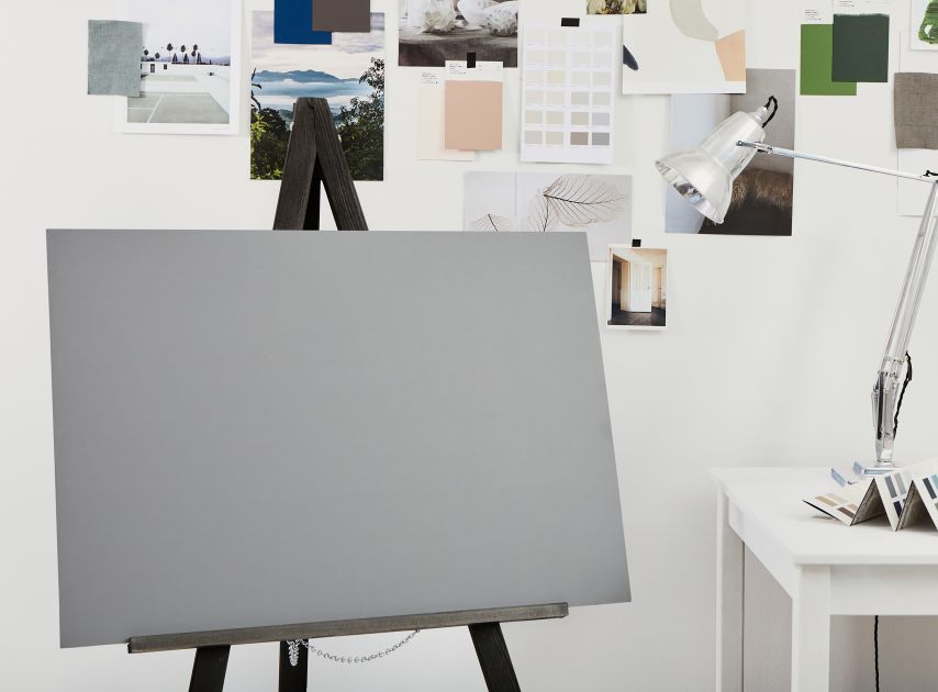 A graphite canvas painted with Leadenhall No.118

