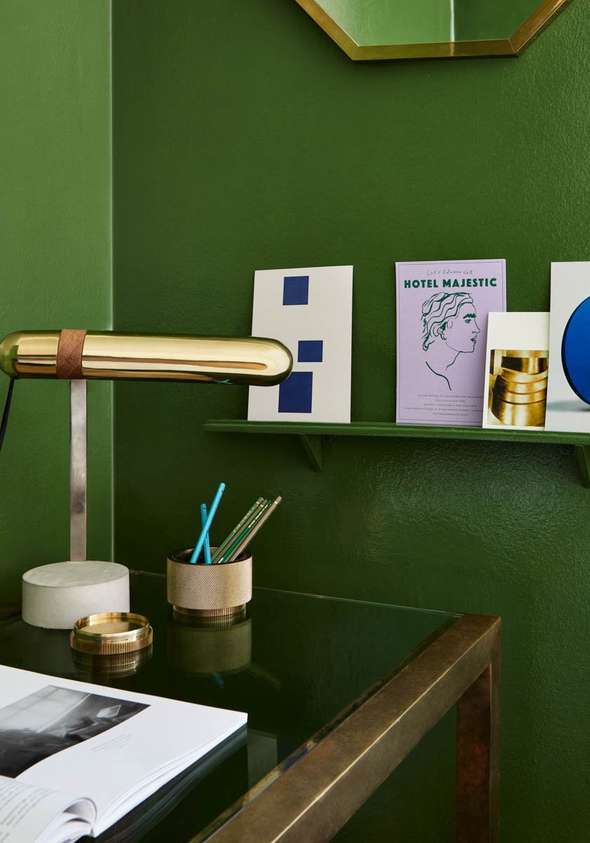 Botanical Green walls painted with Sorrel Green™ No.207 