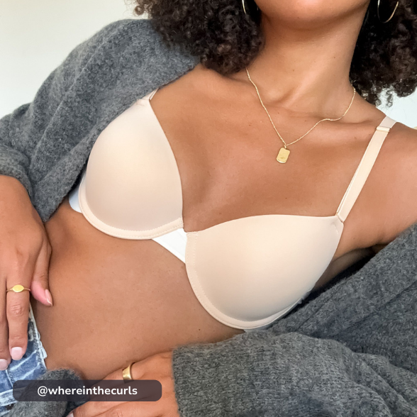 The T-Shirt Bra: Toasted Almond - Customer UGC Image