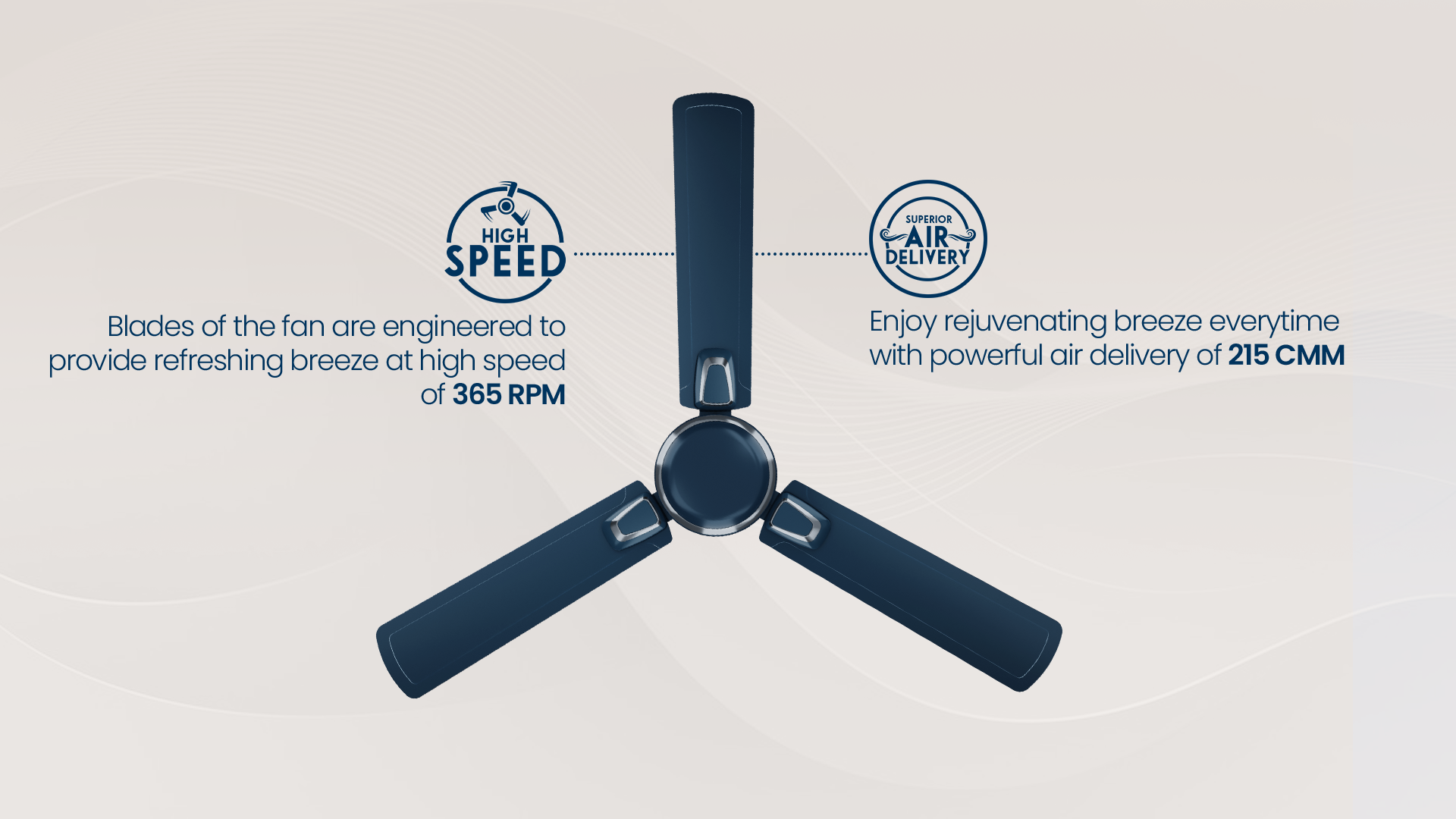 High Speed, Superior Air Delivery