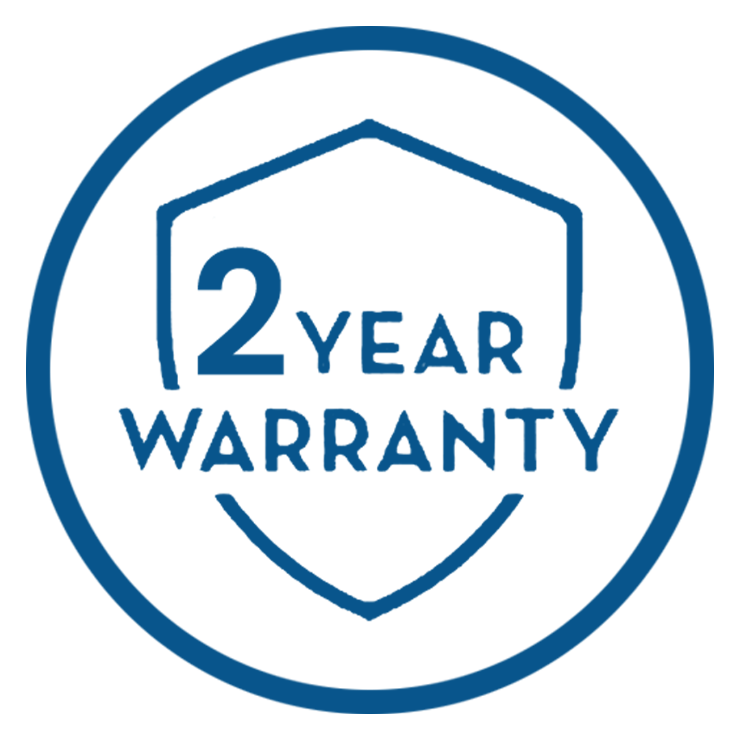 2 Year Warranty