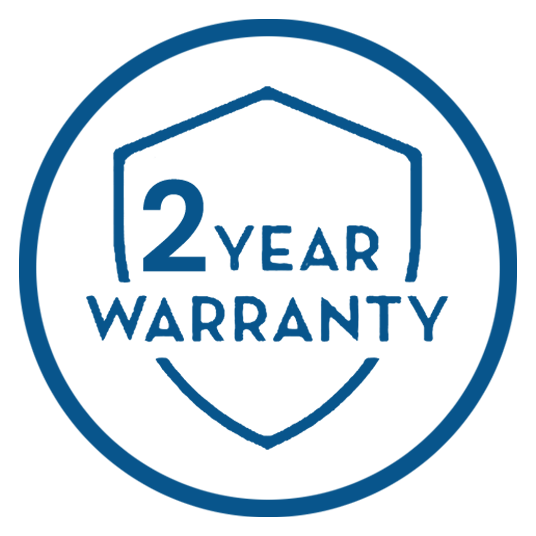 2 Year Warranty