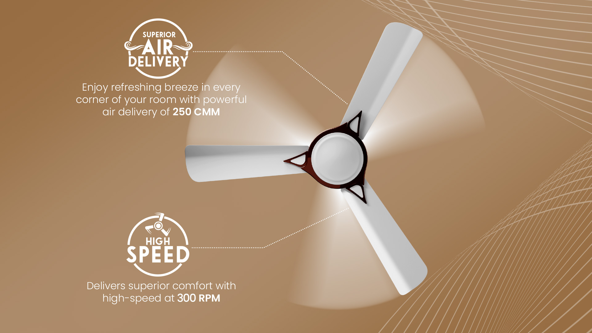 Superior Air Flow, High Speed