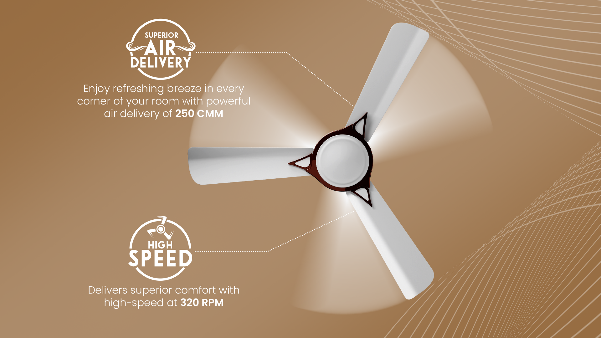 Superior Air Flow, High Speed