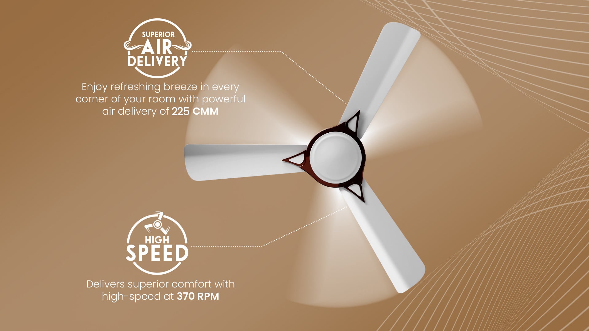 Superior Air Flow, High Speed