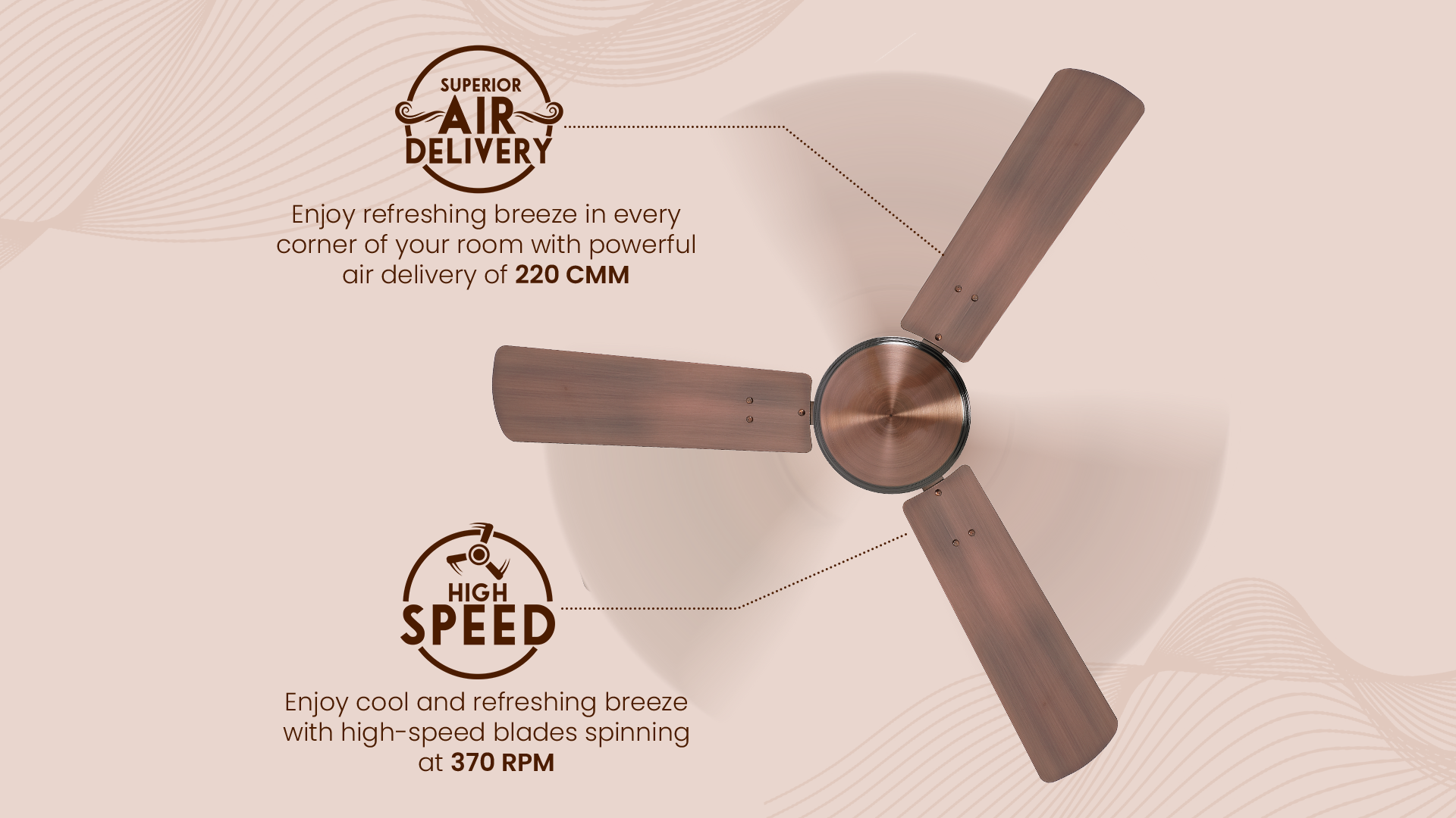 Superior Air Delivery, High Speed