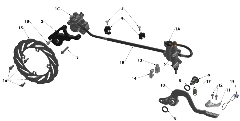 BRAKE REAR