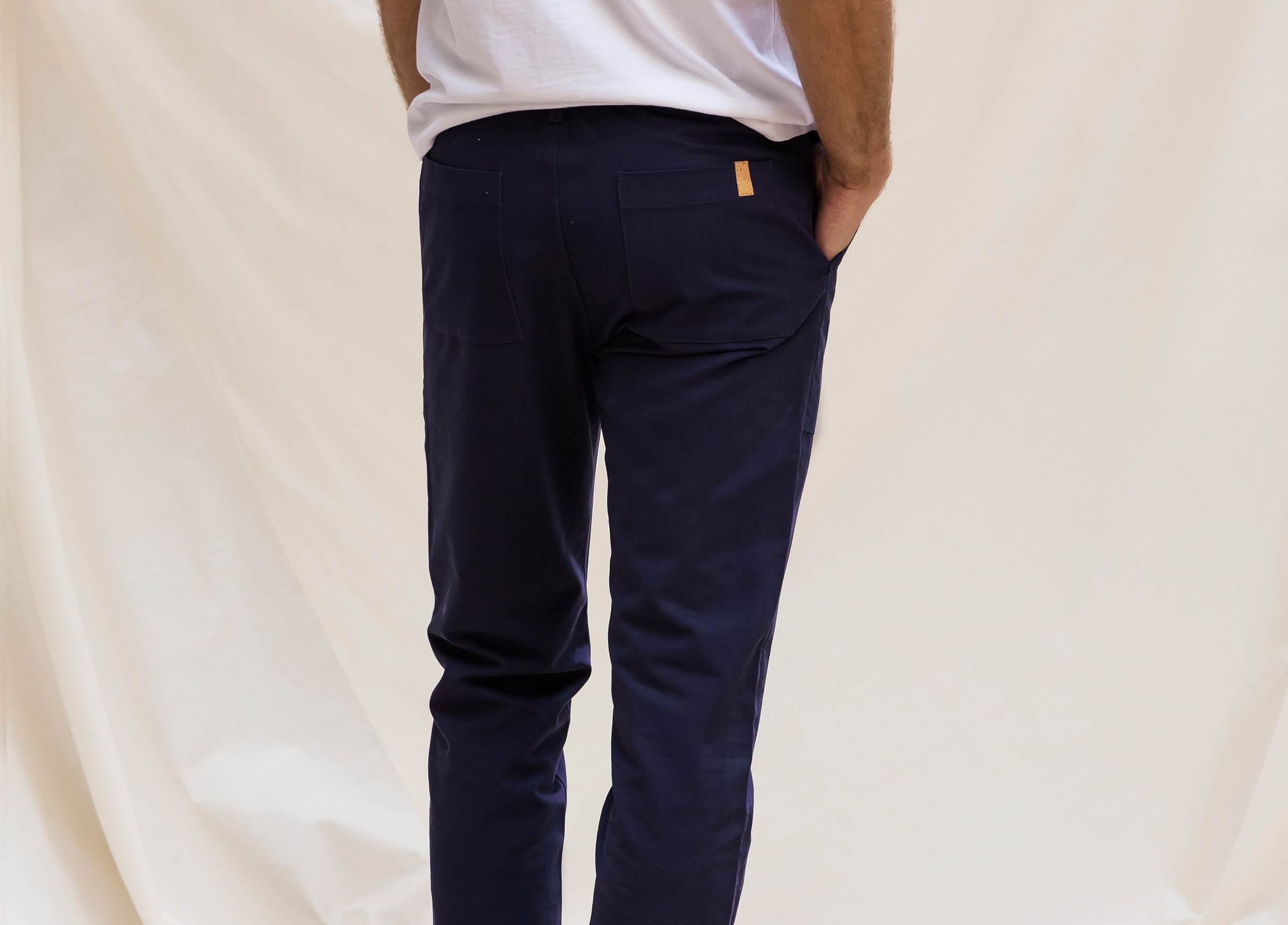 LE PANTALON WORKER - BLEU NUIT