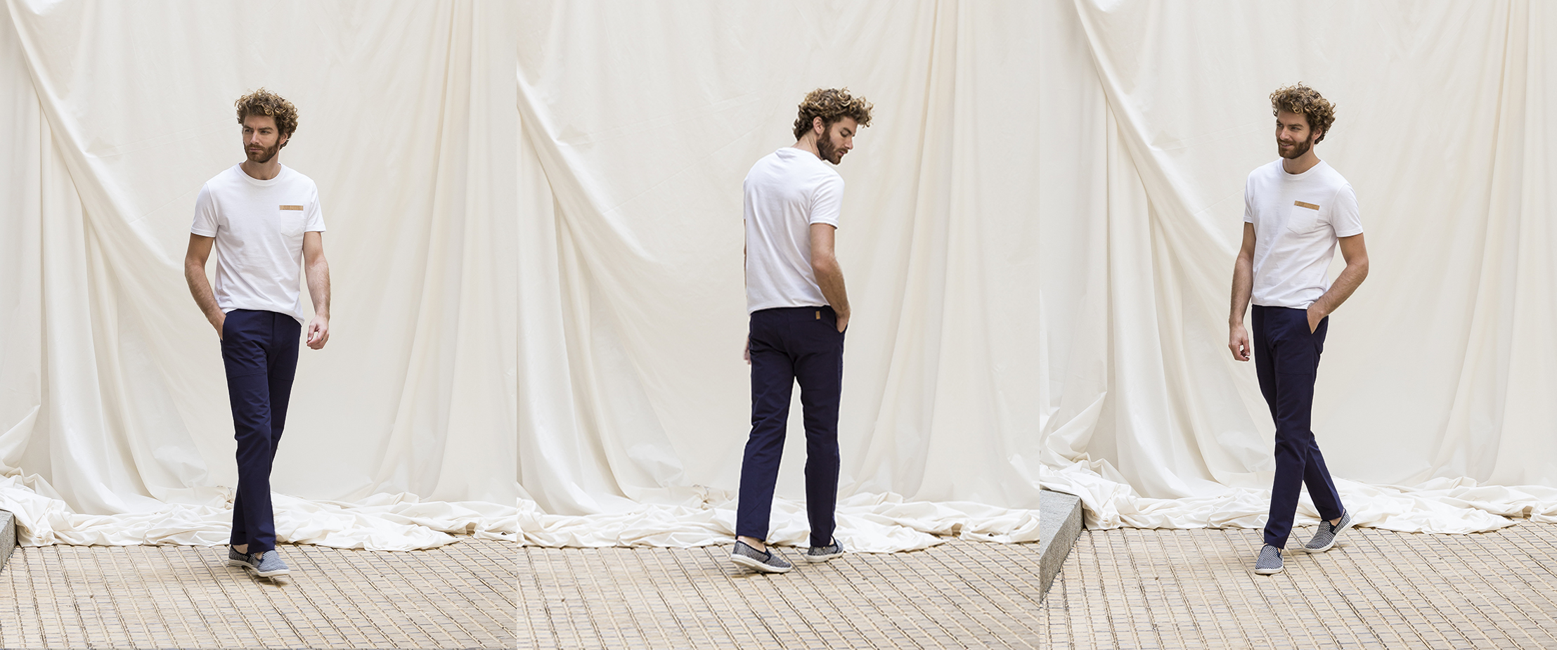 LE PANTALON WORKER - BLEU NUIT