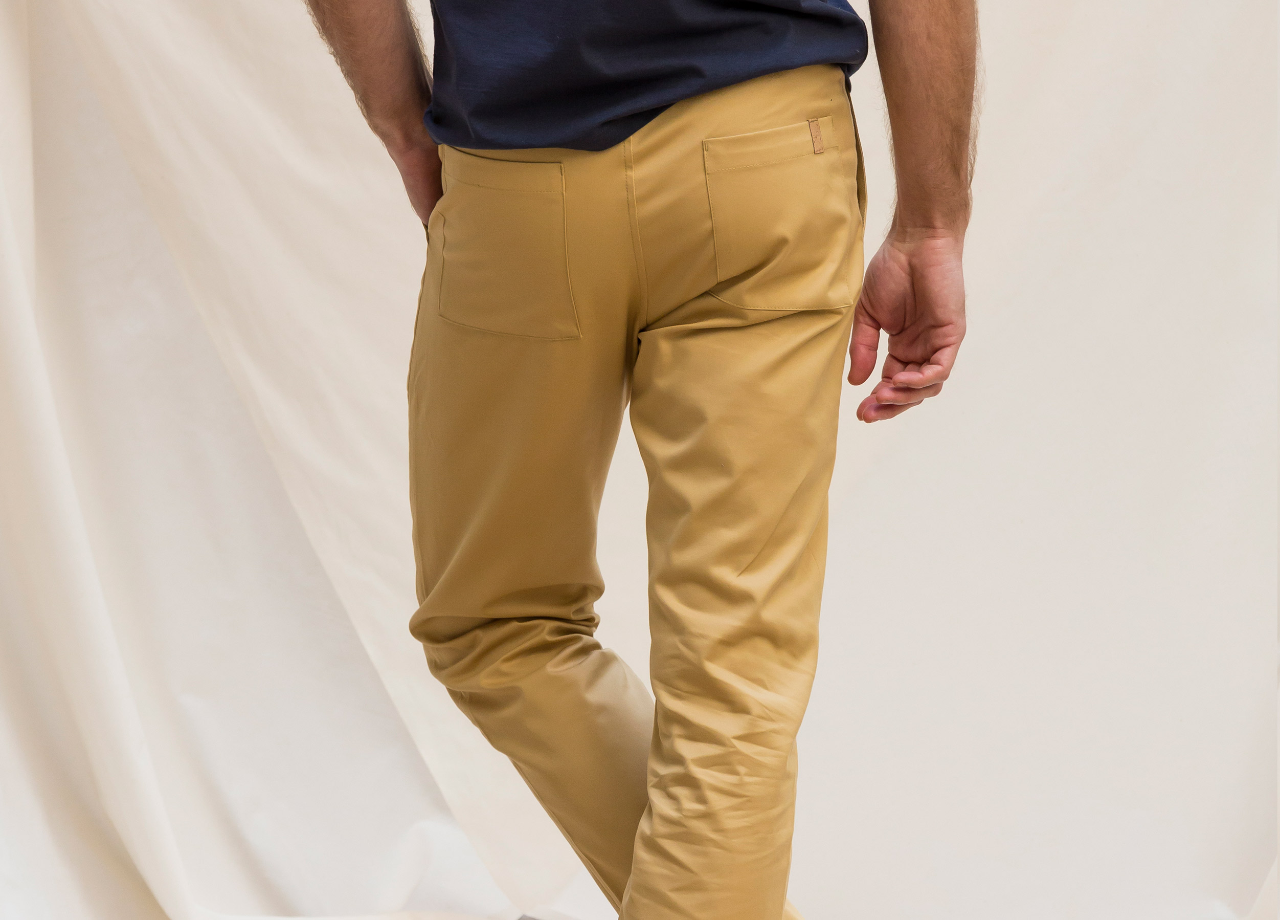 LE PANTALON WORKER - BLÉ