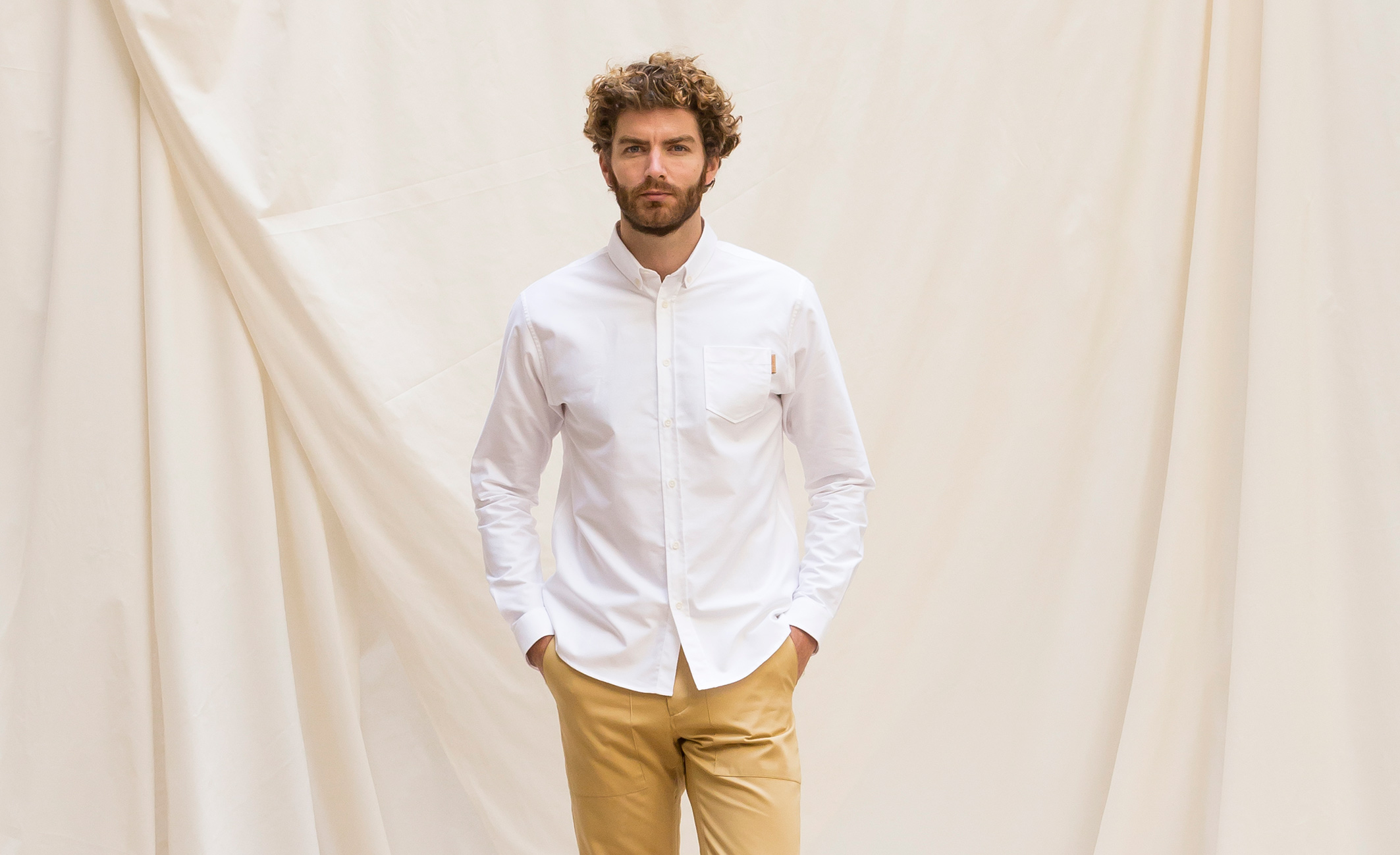 LA CHEMISE CAMPUS - BLANCHE