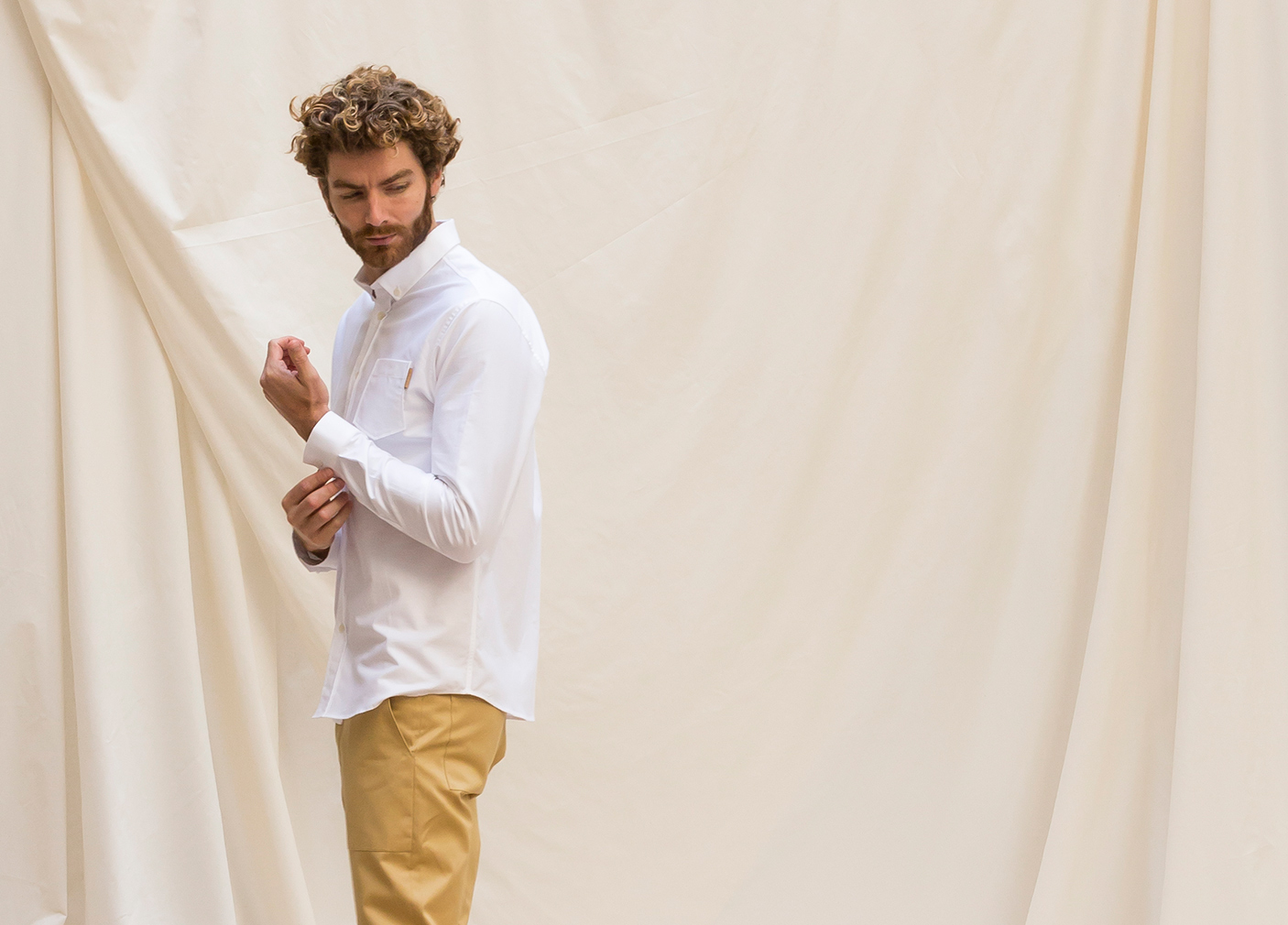 LA CHEMISE CAMPUS - BLANCHE