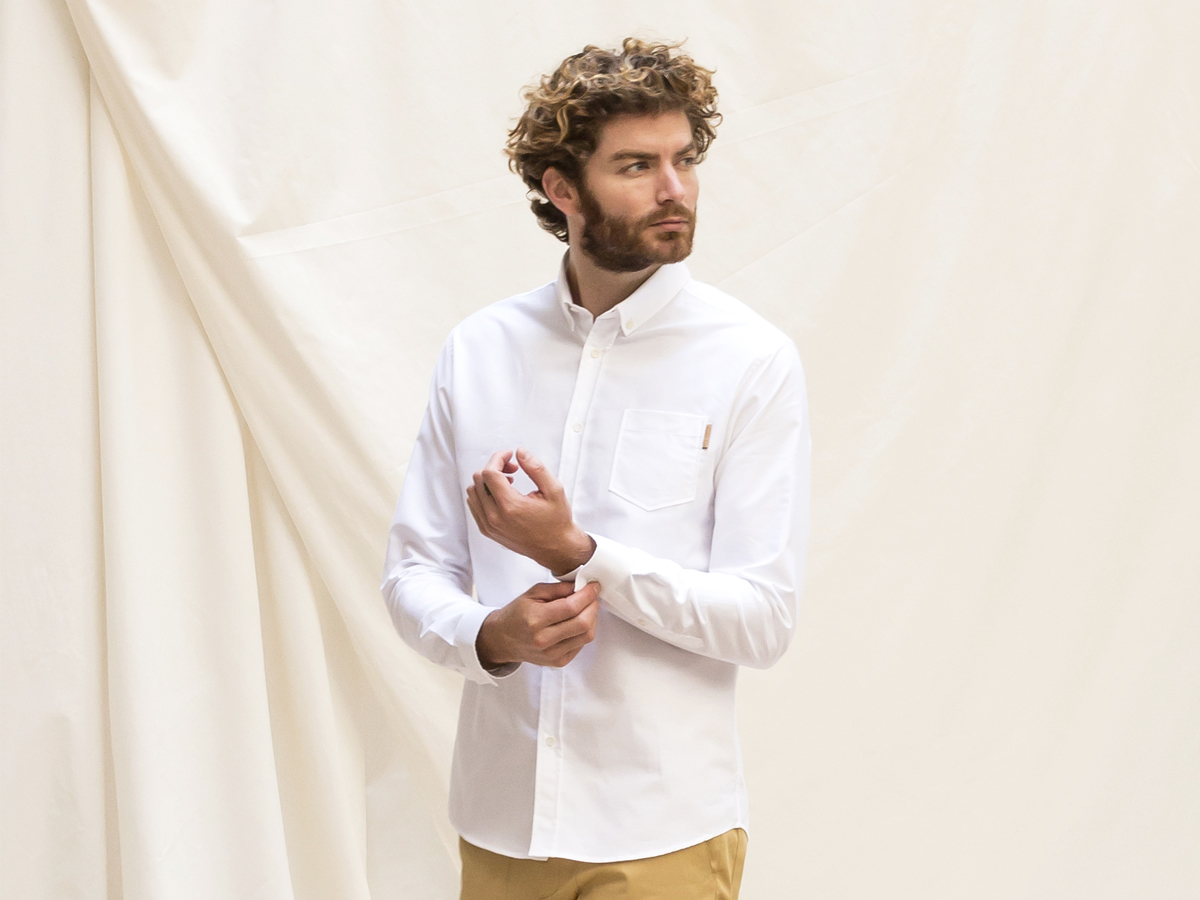 LA CHEMISE CAMPUS - BLANCHE