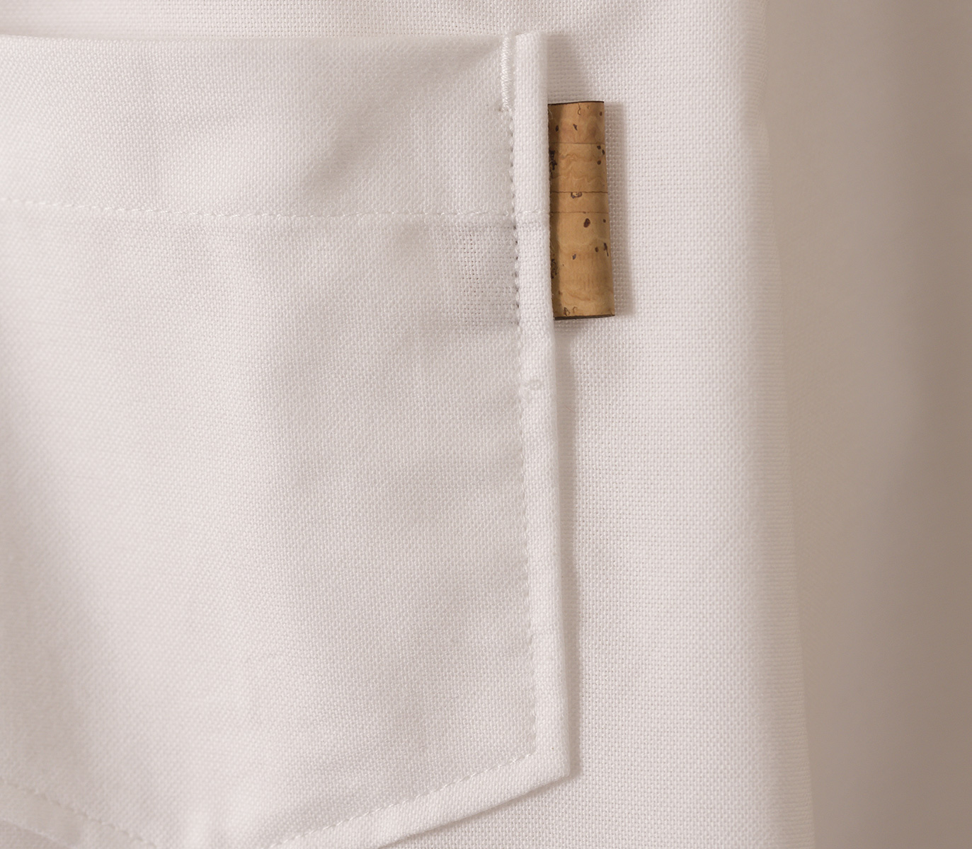 LA CHEMISE CAMPUS - BLANCHE