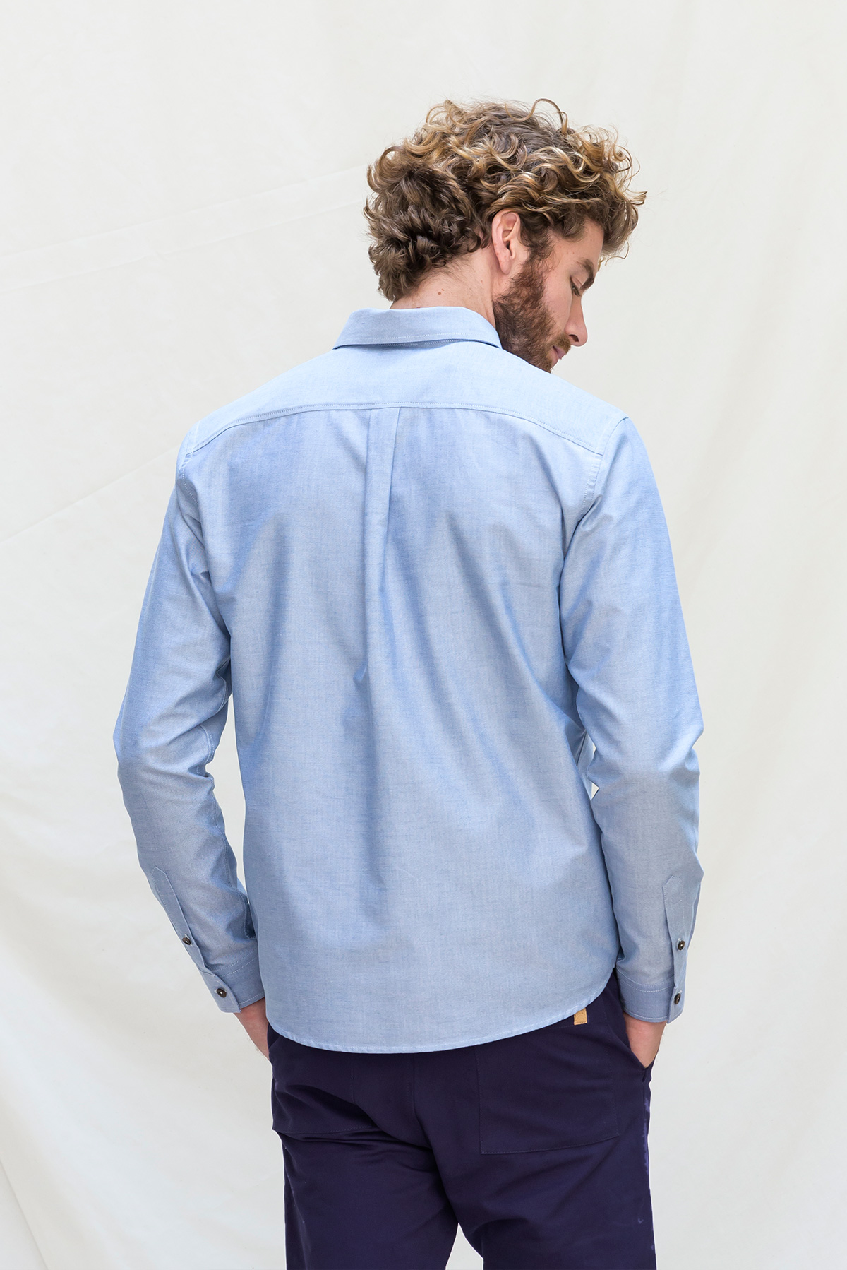 LA CHEMISE CAMPUS - CIEL