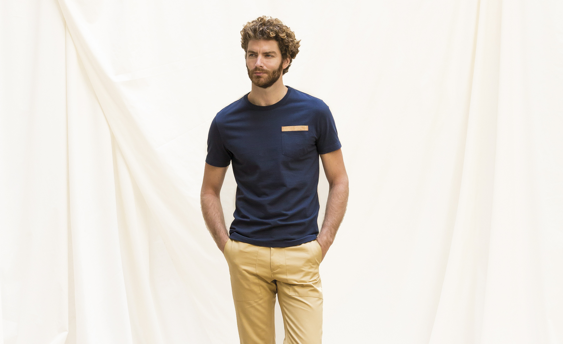 LE T-SHIRT 205GR - BLEU NUIT